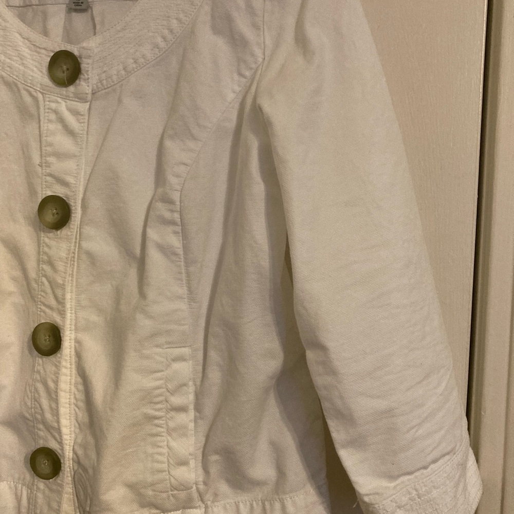 White crop jacket - Picture 5 of 9